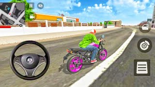 Franklin bike driving game video 🤩 Android games 🤯 Amazing Bike 😲 gadi mobile game 2025🤩Riya gamerz