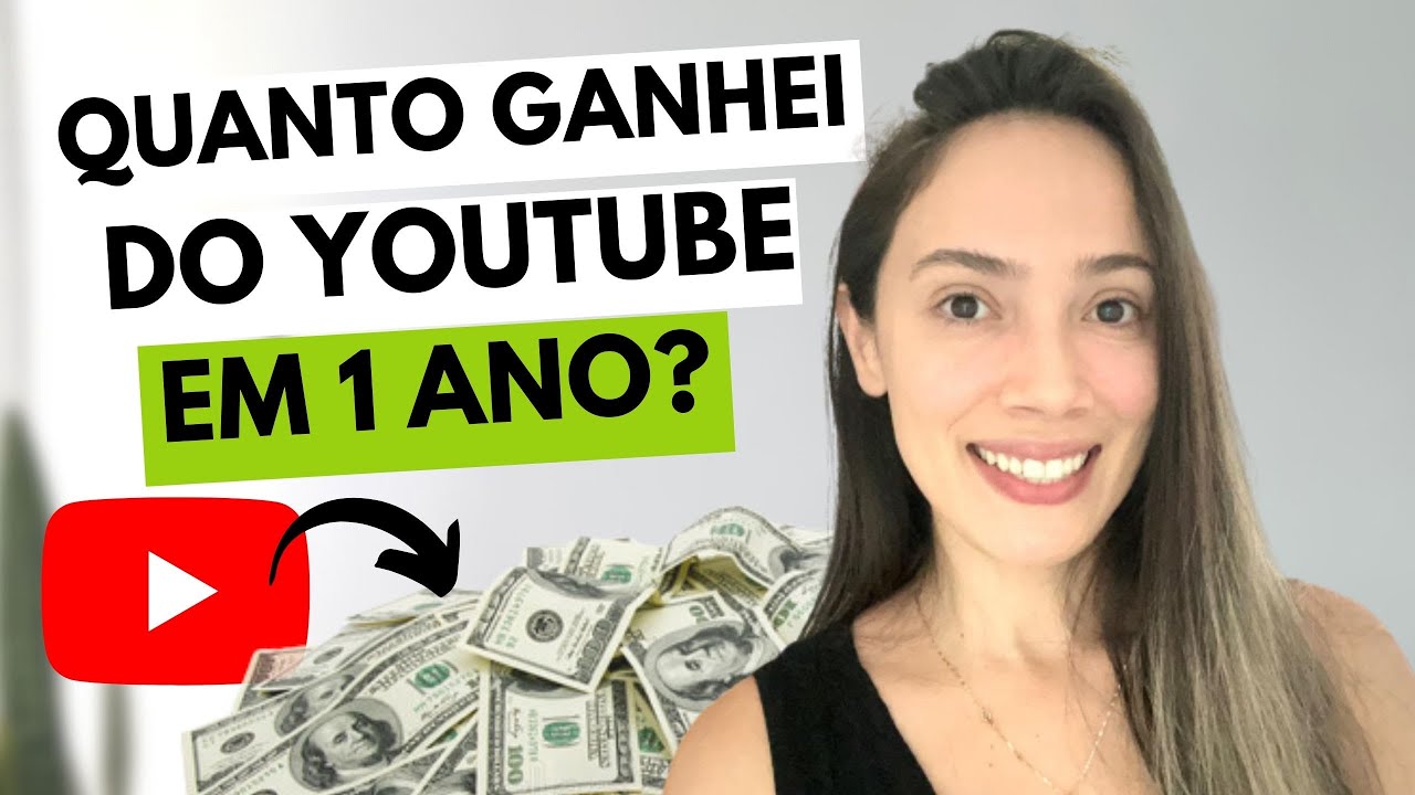 1 ANO DE CANAL: QUANTO GANHO DO YOUTUBE?