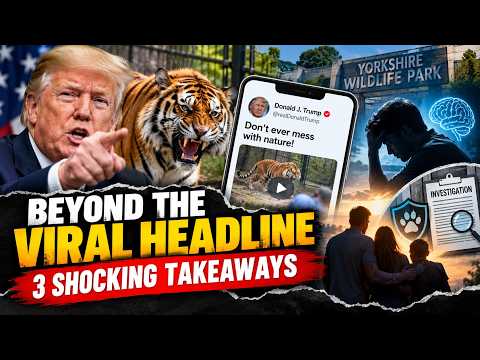 Trump's Viral Tiger Attack Post: 3 Disturbing Takeaways