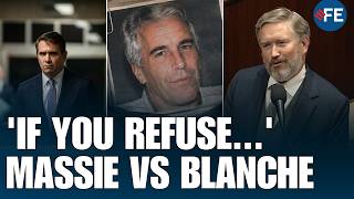 'If You Refuse To Prosecute...' Massie's Massive Epstein Bombshell On Todd Blanche