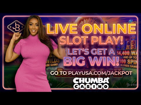 LIVE! 🔴  Online Slot Play ! Playing Chumba ! Can I Get A Big Win?  http://ChumbaBeauties.com