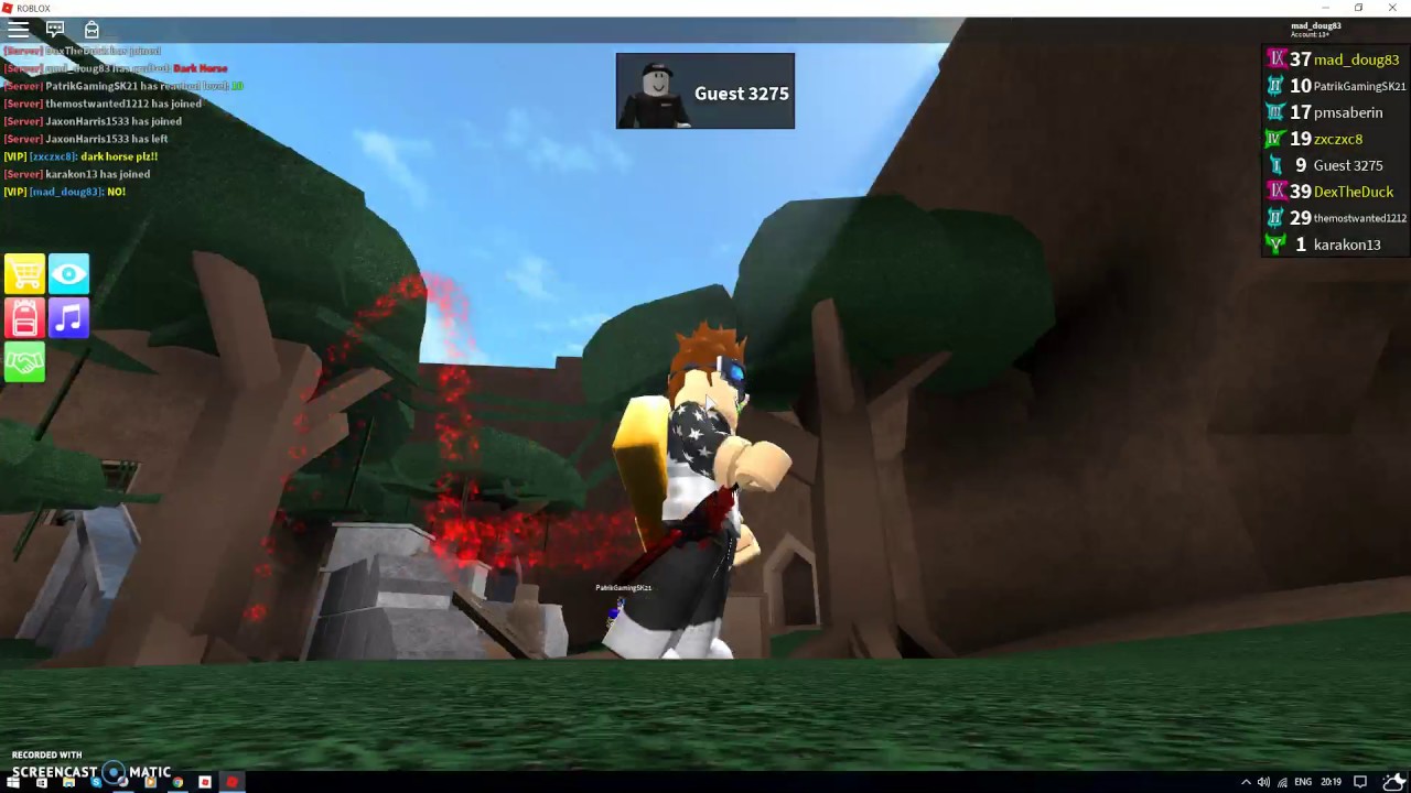 WE CRAFTED THE DARK HORSE ROBLOX ASSASSIN!