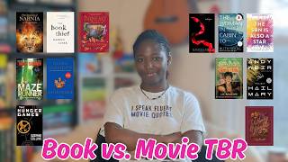 Book vs. Movie: My Movie Adaptation TBR 📖🎬