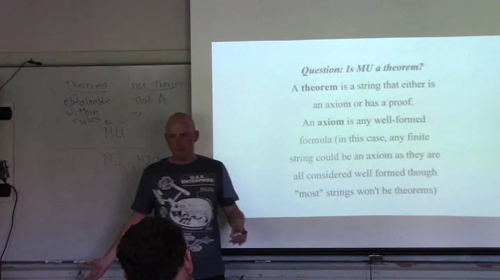 MIU Formal System, Proof Theory Applied to Automated Theorem Proving