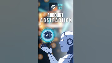 what is account abstraction in Sonic Labs ? #sonic #crypto #developer #ai #apps