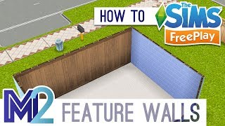 Sims FreePlay - Feature Walls Tutorial (Early Access) screenshot 5