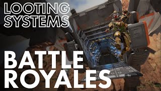 Ranking Battle Royale's Based on Their Looting Systems