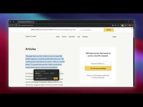 🧠 Recallio – Smart Web Highlighter video preview 2