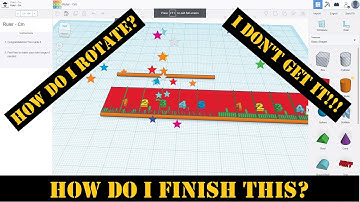 Ruler Tutorial in TinkerCAD 3D