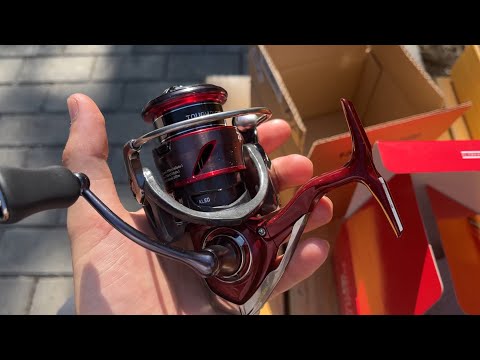 Распаковка катушки Daiwa