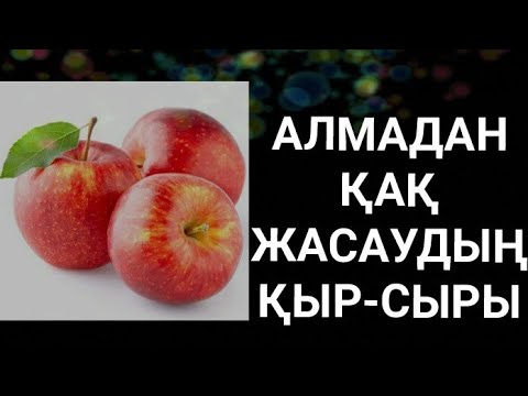 Бейне: Алмадан шарапты қалай жасауға болады