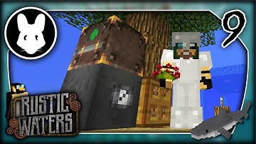 09 Seablock: Rustic Waters modpack! Sap & Workshops