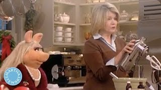 Homemade Peppermint Bark Cookies with Miss Piggy  Martha Stewart