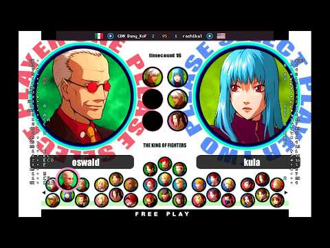 The King of Fighters XI - 🇲🇽 CDM Dany_KoF(B) vs 🇺🇸 rashikal(B) | Fightcade (2026-07-05 03:59 UTC)
