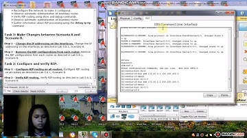 5.6.1b: Running RIPv1 with Subnets and Between Classful Networks