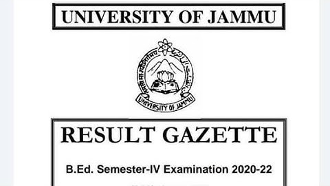 Result out. 😍😘😘😅 full  Gazette download. .B.ed 4th sem...more update also...