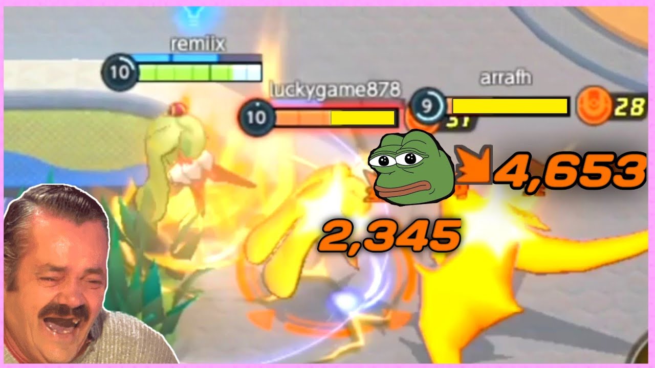 WTF • Tsareena EXE •  Pokemon Unite Exe