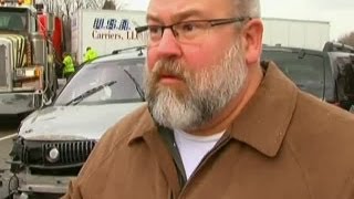 Witness recounts white out conditions that led to crash