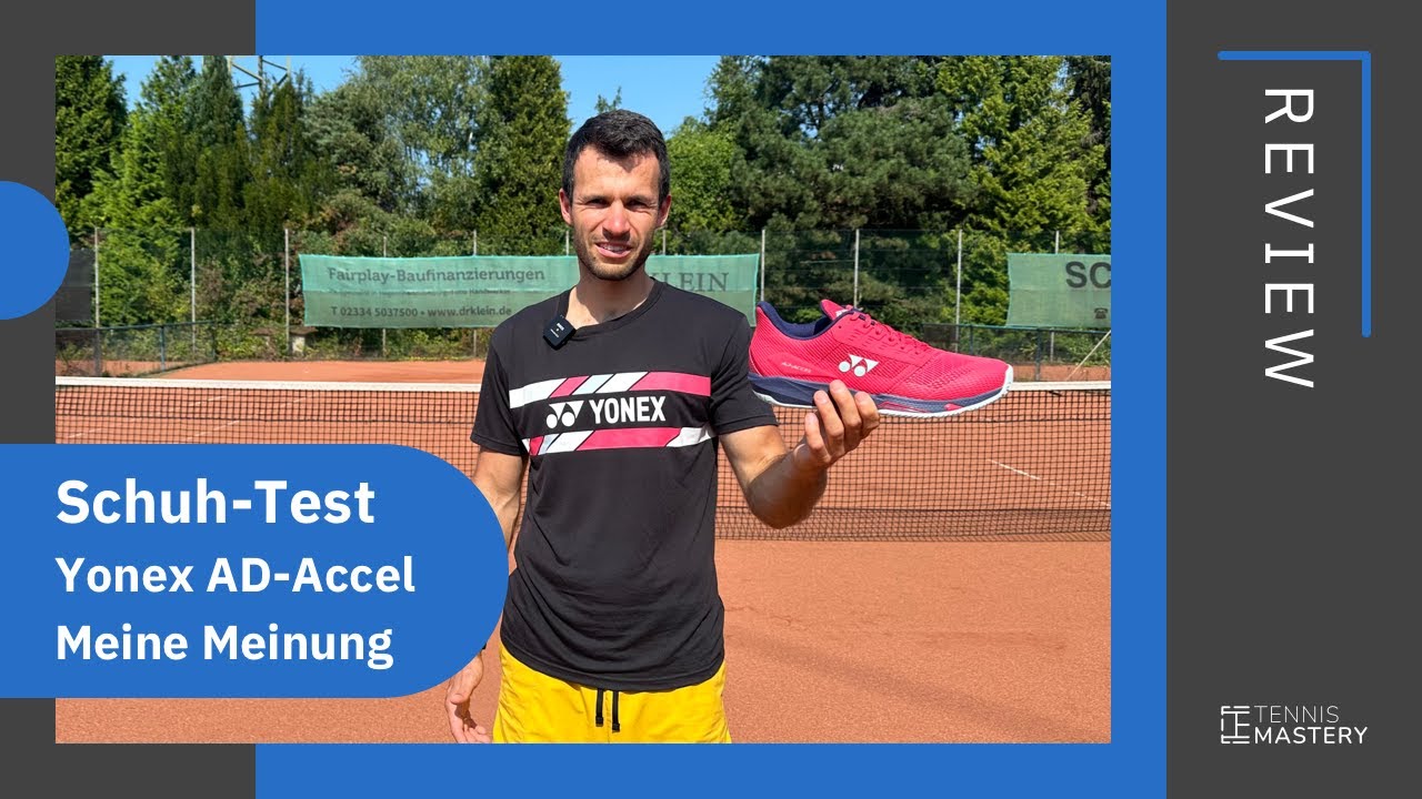 Schuhtest mit dem Yonex Ad-Accel | Tennis Mastery