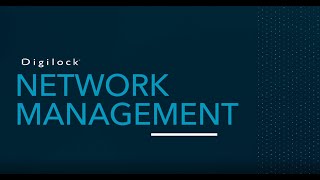 Digilock - 6G Network Smart Lock | Lock Management : Network Management