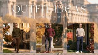 Classic Autumn Style for Men Over 50 — 20 Knitwear Outfits That Never Go Out of Fashion