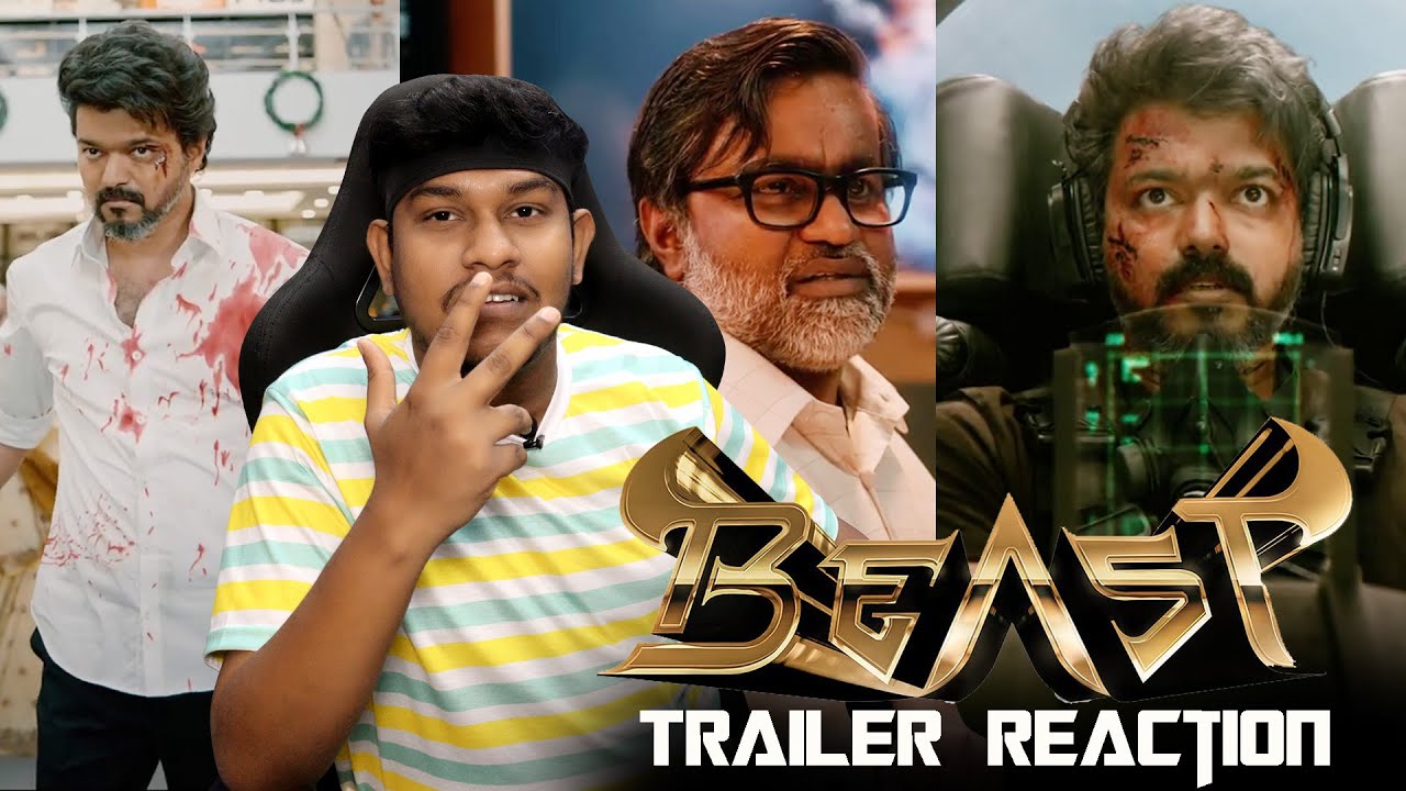 BEAST Trailer Reaction😱 நெல்சன் செஞ்சிட்டாரு! Thalapathy Vijay | Nelson | Anirudh | Pooja | Tamil