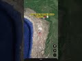 The Scariest Lake on Google Earth! 😱🩸 #shorts #mystery #googleearth #bloodlake
