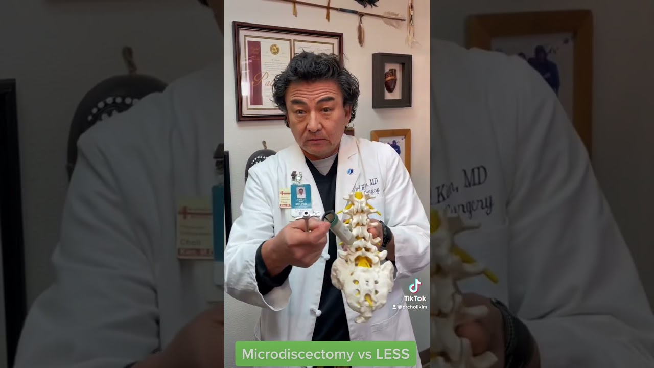 Microdiscectomy vs LESS 