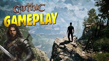 First time ever playing Gothic (Gothic Remake Demo Gameplay)