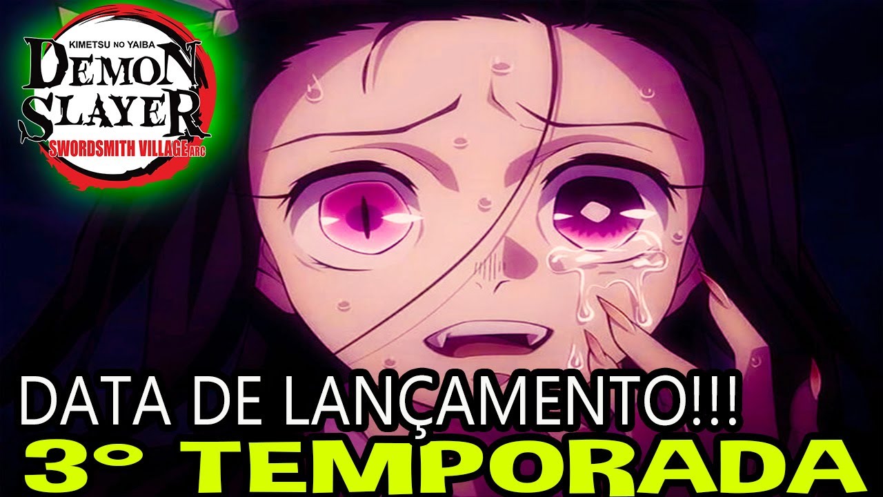 3 temporada de Kimetsu no Yaiba estreia em Abril de 2023 e divulga