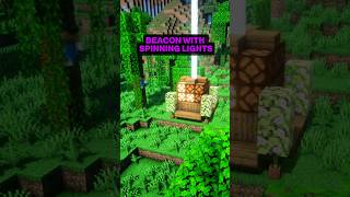 EASY SPINNING LIGHT Beacon!🚨✨ #minecraft