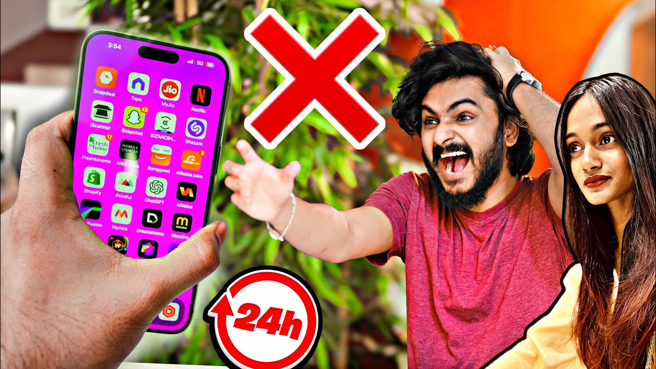No Phone Challenge Dudyയ ഞ ന 24Hrs ഫ ണ ല Photo Inspiration