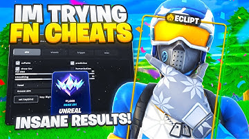I Tried Fortnite Cheats For The First Time In Ranked... (INSANE RESULTS)