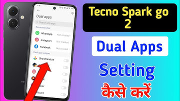 Tecno spark go 2 dual app setting kaise kare | tecno spark go 2 me app clone kaise kare | dual apps