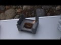 2014.2.2　エスビットのポケットストーブで珈琲を煎れて飲んだ動画