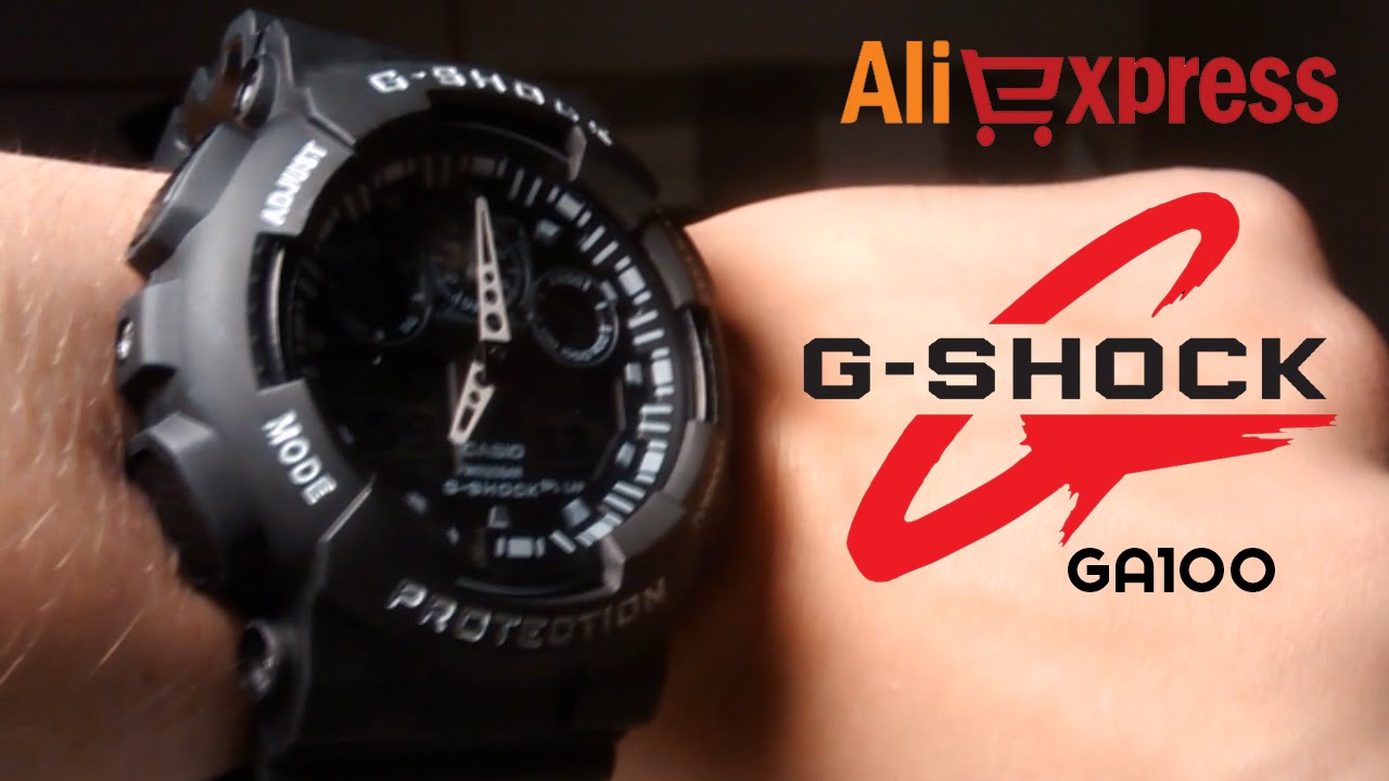 Unboxing Aliexpress #17 - G-shock GA100 Casio