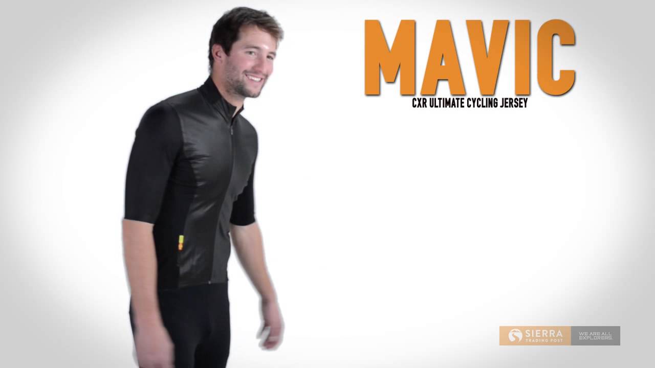 Mavic CXR Ultimate Cycling Jersey - UPF 30, Full Zip, Short Sleeve 