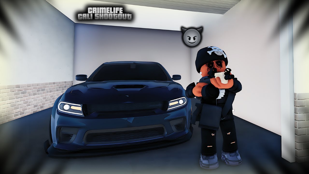 I MISSED DA FEELING SO I WENT BACK TO DRILLING IN THIS ROBLOX CALI HOOD GAME...(Cali Shootout)