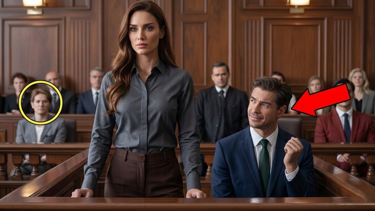 Er lachte über seine eigene Frau im Gericht – doch ein Satz von ihr ließ den ganzen Saal verstummen
