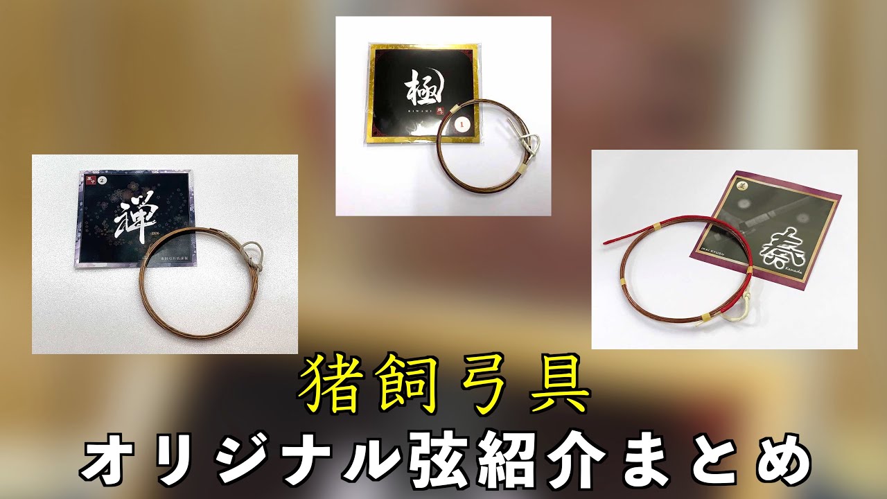 弦まとめ】当店オリジナルシリーズまとめ！ - YouTube