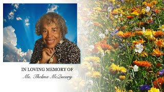 Ms. Thelma McQueary, Home Going Service Monday, October 27, 2025, at 11:00 a.m