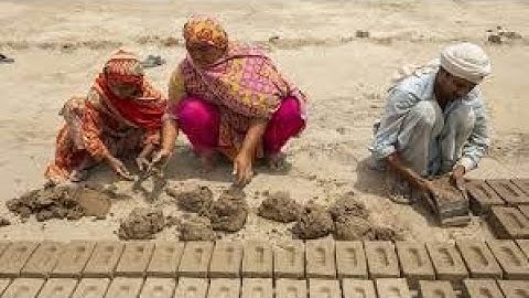 How to Make BRICKS with Amazing Handmade Technology