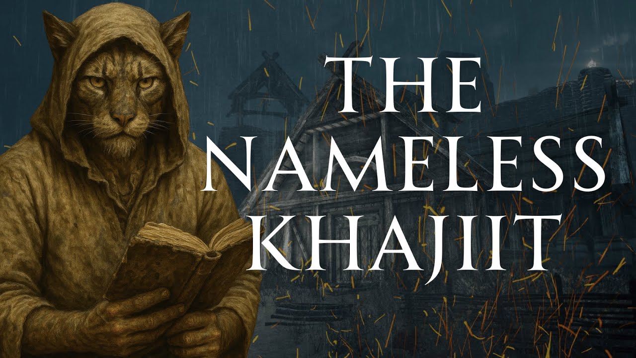 The Nameless Khajiit | A Skyrim Bedtime Story | Human Voiced, No Ads