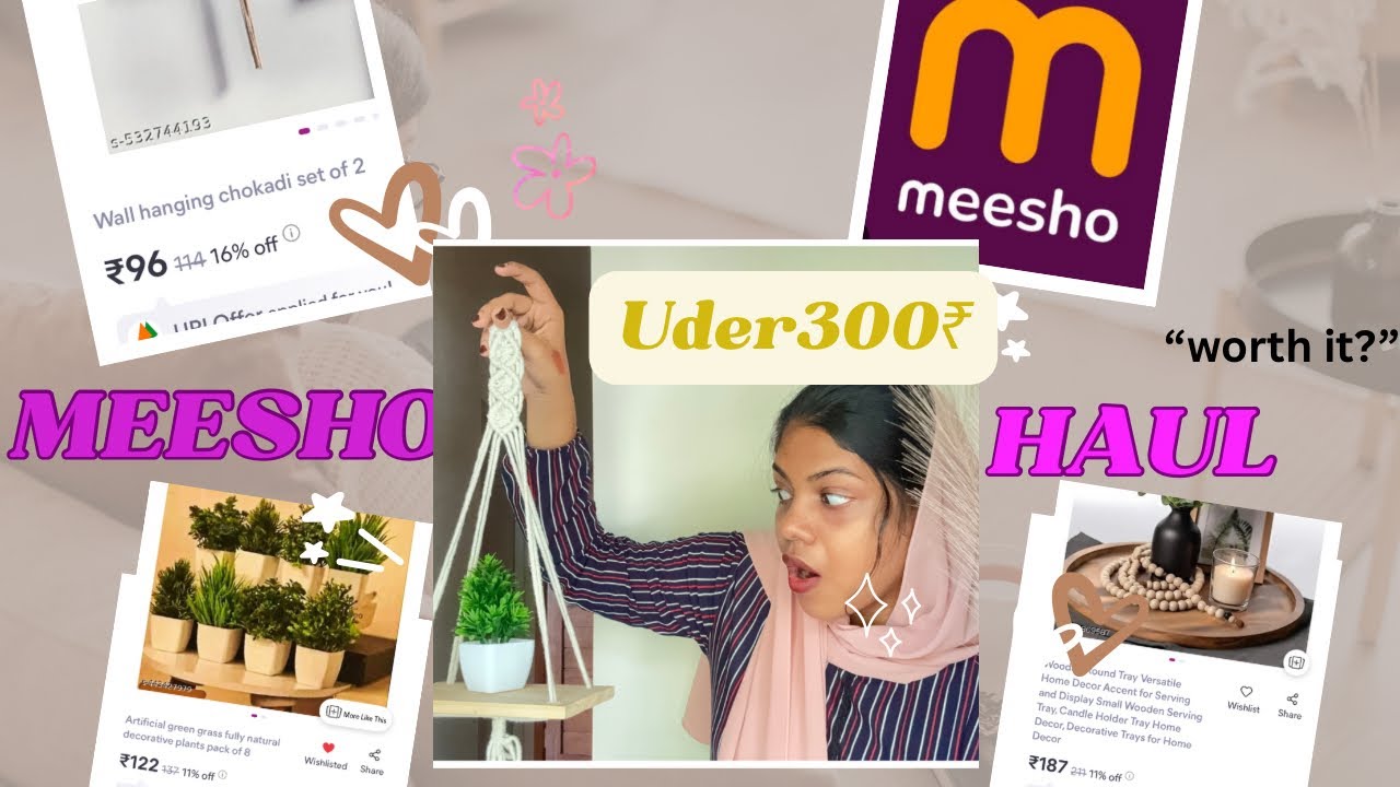 Meesho Haul Under ₹300 😳Budget Finds | Worth It or Waste?#meeshohaul #budgethaul #under300