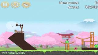 Sakura Ninja フジテレビ  - Level 03 ~ 3 Star Strategy  [Angry Birds FujiTV] screenshot 3