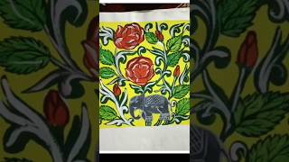 poster colour work, pencil work and pen arrt work #viralvideo #youtubeshorts #drawing