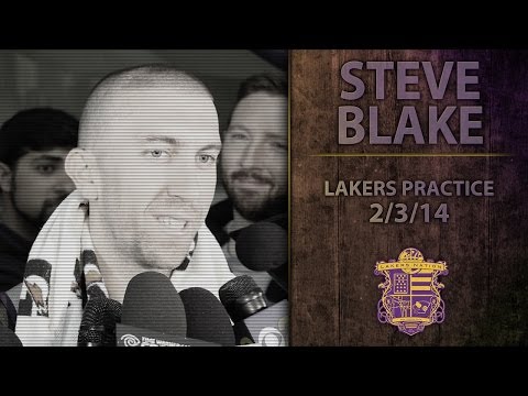 Lakers Practice: Steve Blake Returning From Injury, It'll Be Interesting How Coach Uses Guards