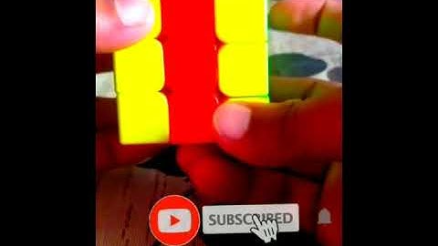 #How To Make "DOT PATTERN" In  A Rubik