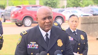 Chief Finner gives updates after an HPD officer was injured in a shootout with a narcotics suspect