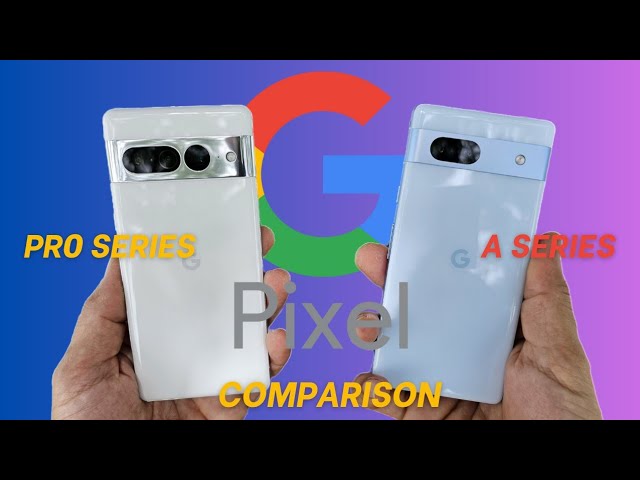 Google Pixel 7a vs Google Pixel 7 Pro! Spec Comparison! Spend The